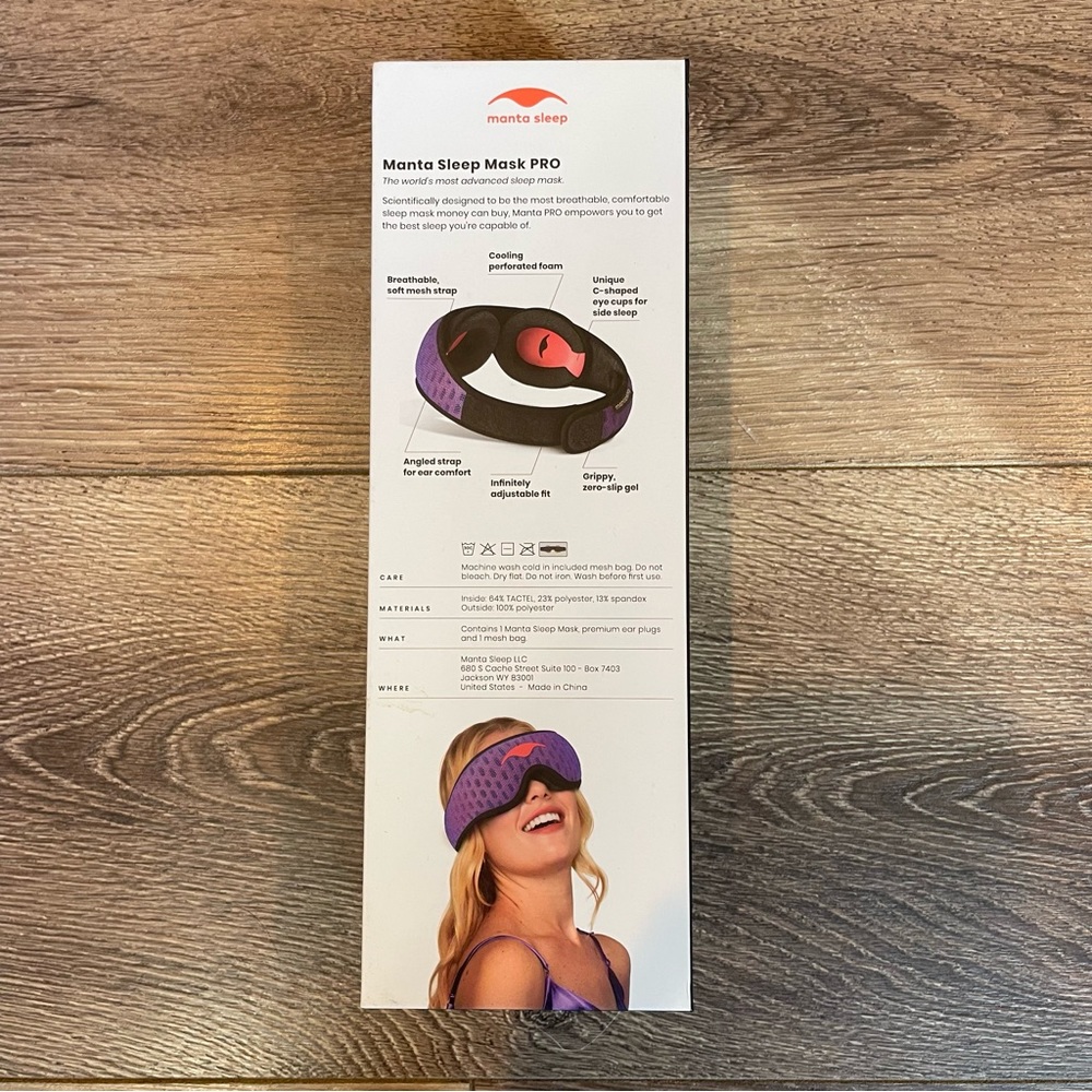 ⭐️NWT⭐️ Manta Sleep Mask Pro - Picture 2 of 3